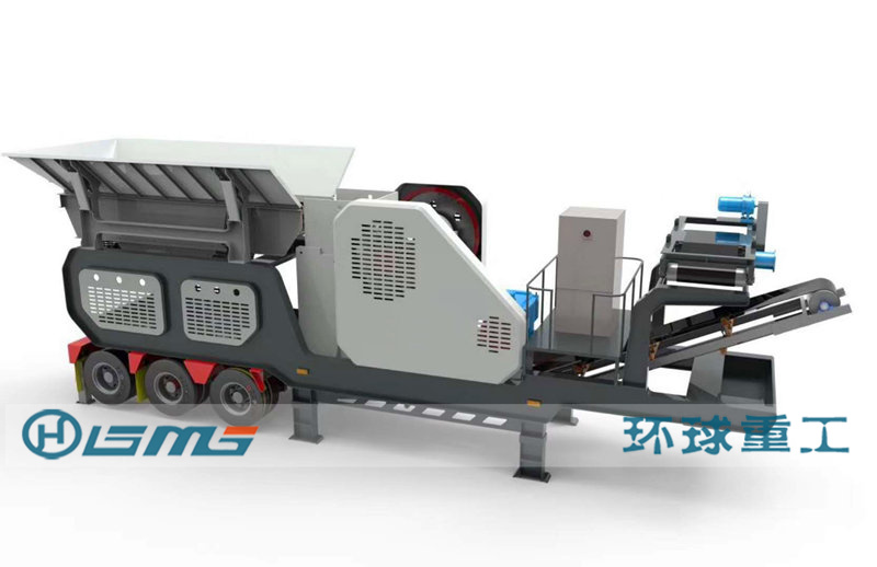 Working Principle of Mobile Jaw Crusher