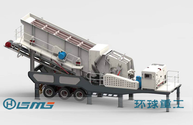 Working Principle of Mobile Impact Crusher