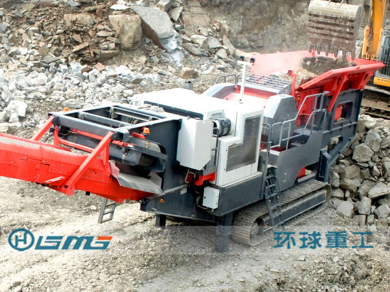 Mobile Construction waste Crushing Plant